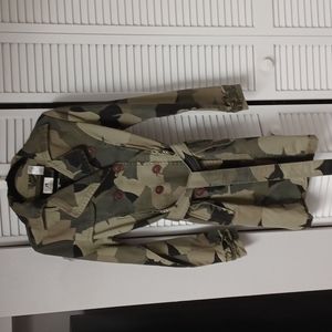 CAMO TRENCH COAT
